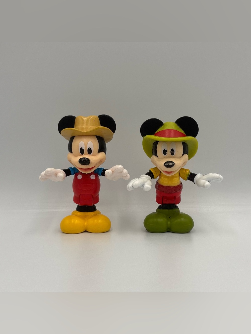 RARE Disney Mickey & Friends Toy Lot- Cowboy Western & Boyscout Mickey Mouse